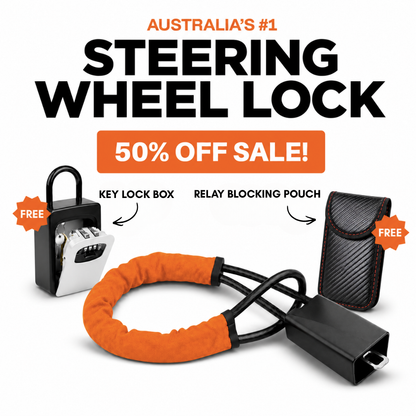 DriveGuard Steering Wheel Lock - 50% OFF